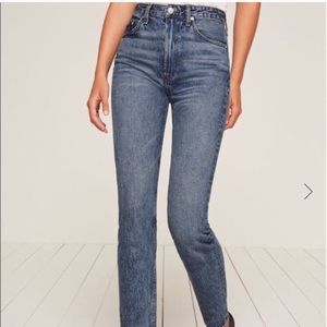 Reformation Cigarette Jeans
